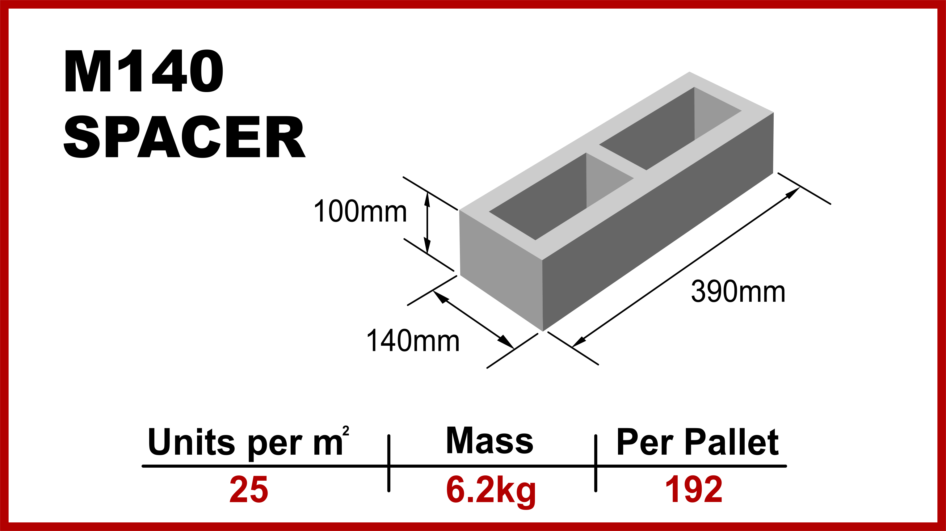 M90 Spacer